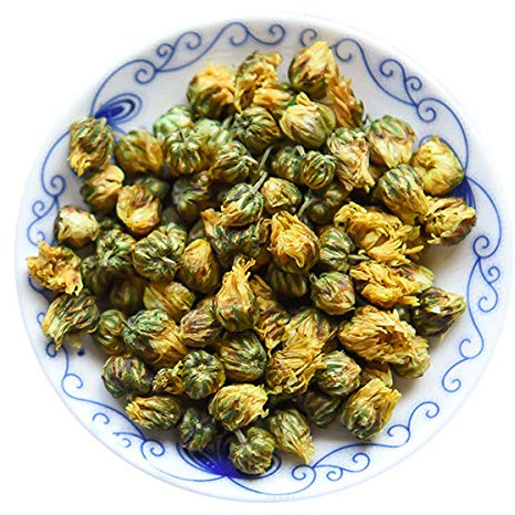 100g De Té Aromático Tai Ju Bloom Tee De Hierbas Que Calma La Mente Tea Aromático De Hierbas Hojas Sueltas Refrescante Brotes De Ju Dorado Nutre El Hígado Y Mejora La Vista Té Verde De Hierbas