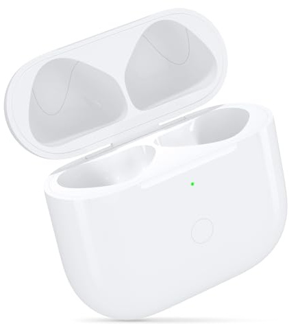 Replacemnet Charging Case for Airpod 4th Charging Case, Type-C Port Charge case for Airpod 4th Gen Cases with Bluetooth Pairing Sync Button,White