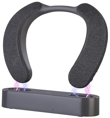 auvisio Nackenkopfhörer: Digitaler Funk-TV-Hörverstärker und Nackenlautsprecher, 3 Profile, DSP (Verstärker, Nackenlautsprecher, Bluetooth, PC)