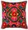 Original Kikan Suzani Multi Colour Floral Embroidery 16x16 40 x 40 cm Indian Ethnic Cushion Cover Takiya Sofa pillow Zipper Back