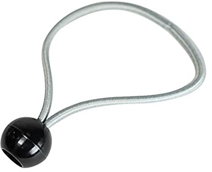 Golfbay – 25 Stück Bungee-Seile – mit Tragetasche – elastische Bänder – robuste Bungee-Bälle – Bungee-Gurtbänder – für Banner, Planen, Zelte, Zelt-Bungee-Haken, Planenhalter, Pavillons