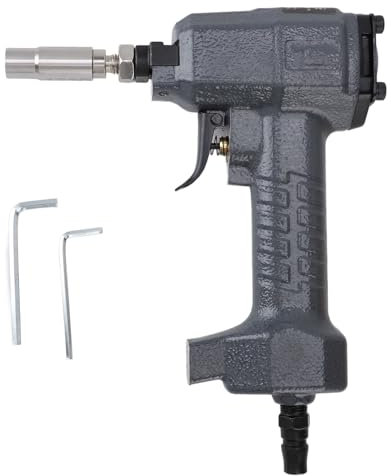 Clavadora Decorativa Neumática 1170, Clavadora con Tachuela Decorativa 0,4-0,8 Mpa Herramienta Desenclavadora Neumática Longitud de Clavo Adecuada 10-16 Mm, para Tapizado de