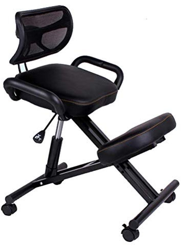 Kniestühle, ergonomischer Kniestuhl für bessere Körperhaltung – höhenverstellbarer & drehbarer Schaukelhocker für schlechten Rücken – Büro-Schreibtischstuhl für Zuhause & Büro