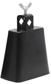 Schlagzeug Instrument für Schlagzeug Hochzeit Fußball Jubelspiel Cowbell Percussion Metall Kuhglocken Geräuschmacher Kuhglocke