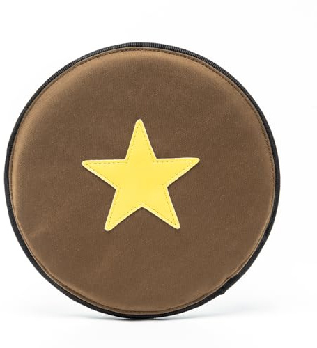 TSPRO Hundens Flygande Skiva för stora och medelstora hundar, motståndskraftig mot aggressiva bett, slitstark nylon, vattenflotta, lätt och lätt att kasta, perfekt för inomhus och utomhus (Khaki) ﻿