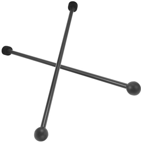 Supvox Marimbaschlägel Doppelkopf Rutschfester Percussion-Schlägel Aus Edelstahl Und Filz 15.35 Zoll Für Marimba Xylophon Glockenspiel Und Zungentrommel 2 Stück
