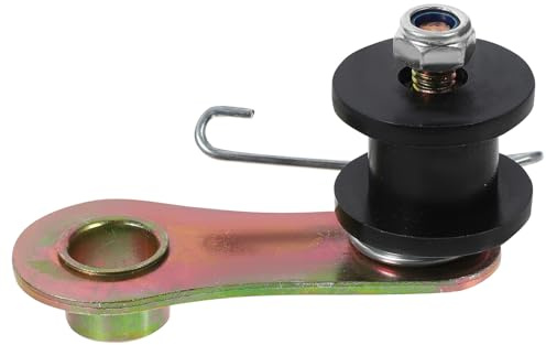 YARNOW Motorrad Kettenspanner Kettenrolle Ersatz für Offroad Atv Sandstrand Geländefahrzeuge Robust Eisen und Kunststoff Langlebig Vielseitig Kompatibel