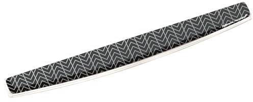 Fellowes 9550001 Polyurethan schwarz Handgelenkauflage – reposes-poignet (Polyurethan, Schwarz, 471 x 58 x 19 mm, 308 g)
