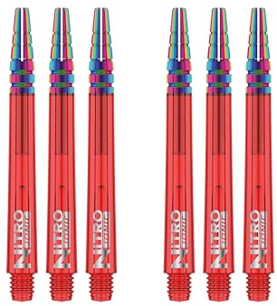 RED DRAGON Nitrotech Ionic Schäfte - 2 Sets pro Packung (6 Schäfte in total)