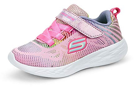 Skechers Go Run 600 Shimmer Speede, Scarpe da ginnastica Bambine e ragazze, Pink, 29 EU