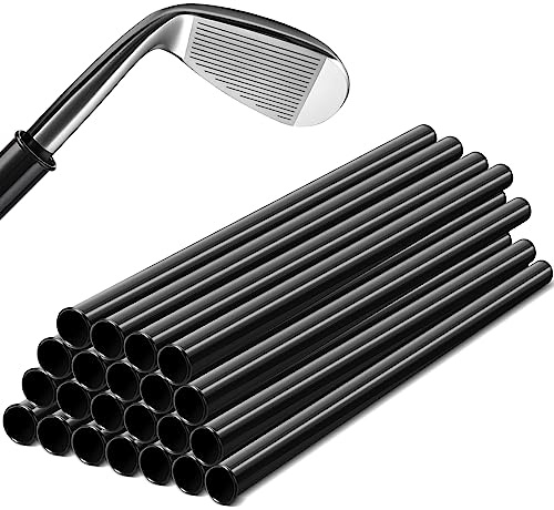 Wettarn 21 Pcs Golf Bag Tubes Bulk, Golf Clubs Protection Dividers Tube Black Plastic 1.5'' Diameter Individual Holder Tubes Accessories for Clubs Bag Separation and Organization for Men Women
