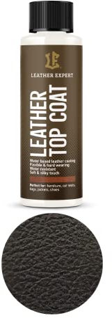 Farbfixierend Leder Finish 200 ml - Lederfinish für Handwerker - Leather Top Coat für alle Arten Glattleder – Klarlack Satin, Glänzend, Matt - Schützt vor Feuchtigkeit und Beschädigungen