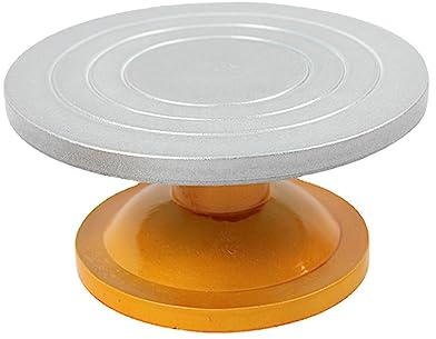 Perfeclan Bildhauerscheibe, Drehscheibe, Ton, Töpferscheibe, wiederverwendbar, Drehtisch, Farbspritzen für DIY-Kunsthandwerksprojekte, Durchmesser 30 cm