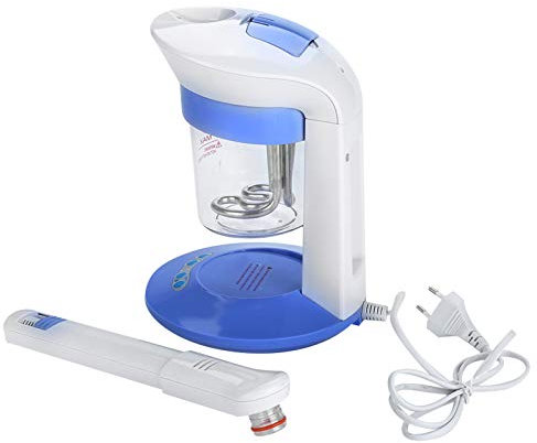 Vaporizzatore per il Viso Vaporizzatore Portatile per Ozono e Vapori Ionici, Rotazione a 360°, Aromaterapia, Pulizia Profonda, Idratante, Controllo 'olio, Spegnimento