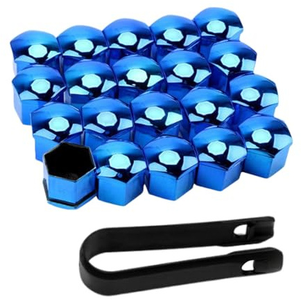 Copridadi per pneumatici, copridadi per ruota auto, set di copridadi per bulloni ruota | Tappo a vite per pneumatici con strumento di rimozione, coperchi per dadi pneumatici da 17 mm 19 mm