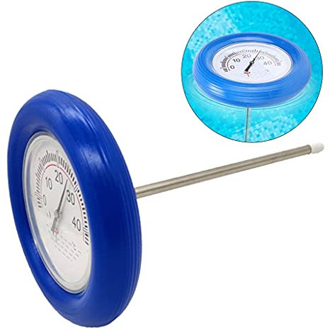 Schwimmendes Poolthermometer Großes Wählplatte Wasser Schwimmbad Mit Saite
