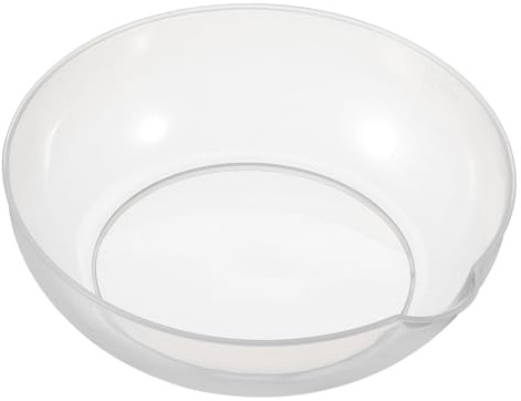 HOMSFOU Waagenschale Für Digitale Küchenwaage Aus Widerstandsfähigem Kunststoff 7.28X6.89X2.17In Kompaktes Wiegetablett Für Lebensmittel Präzises Küchenzubehör Zum Kochen Und Backen