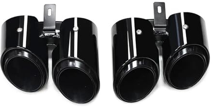 Silenciador Tubo Para Panamera 971 2017 2018 2019 2020 2021 2022 2023 2024 Conversión Escape Tubo De Escape Deportivo De Cuatro Salidas Silenciador De Acero Inoxidable Coche Cola Escape(Triple Layer B