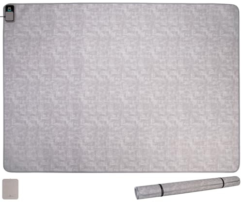 Wilson Gabor Heizmatte Teppich: Heizteppich mit 150 x 200 cm, 7 Temperaturstufen und Timer (Infrarot-Fußboden-Heizmatte, Thermo-Infrarot-Heizteppich, Hund)