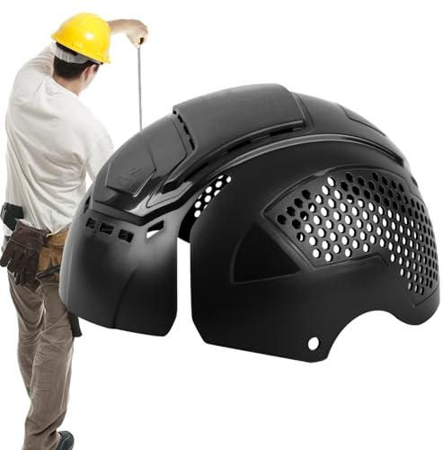 Capuchons de chocs pour hommes - Embout de sécurité respirant, équipement de travail pour l'entraînement de travail, chutes, accidents intérieurs, traitement de l'atelier, protection de la tête en cas