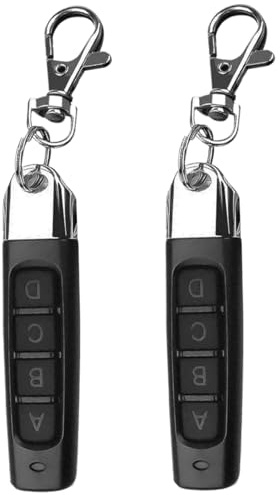 2 Pcs 4-in-1 Duplicatore di Controllo Remoto 433/315 MHz Garage Duplicatore Remoto Chiave Senza Fili di Ricambio universale Apri del Cancello Garage