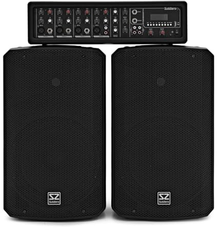 SubZero SZPA-410 175W 10 PA System with Digital Media Player