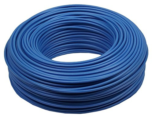 Handelspunkt-Hohmann Elektrokabel H07 V-K 10 mm² - blau - 10 m für Geräte mit 7 Volt