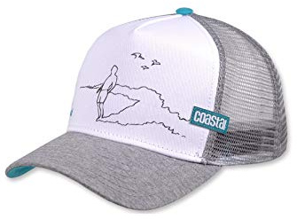 Coastal Trucker Cap HFT Rider White