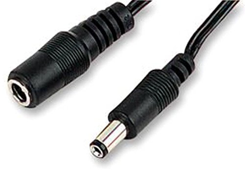 rhinocables - 2.5mm DC Power Plug Extension Cable | Universal Compatibility for CCTV, Cameras & LED Lighting | Flexible Length Options, Reliable Connectivity, 3m