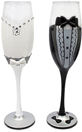 Flute Champagne - Vive les Mariés !