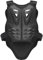 PELLOR Sports Chest Back Spine Chest Protector Vest Anti-Fall Motorcycle Protective Gear Motocross Dirt Bike Body Guard Vest for Cycling Skiing Riding Skateboarding Black