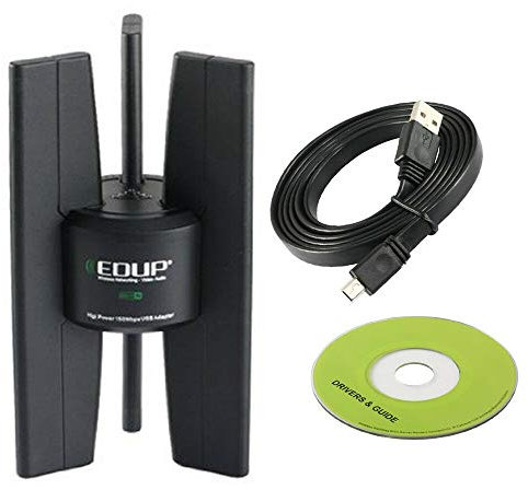 DOBO Adattatore Ricevitore Wireless 2,4 GHz con Ricezione Segnale WIFI LAN Cavo USB 2,0