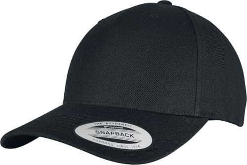 Flexfit Unisex YP Classics 5-Panel Premium Curved Visor Snapback Cap