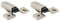 LIKERAINY Soft Close Dampers for Furniture Kitchen Cabinet Doors Cushion for Hinge Cup Soft Close Hinge Adapter Mechanism Pack of 2 Pieces