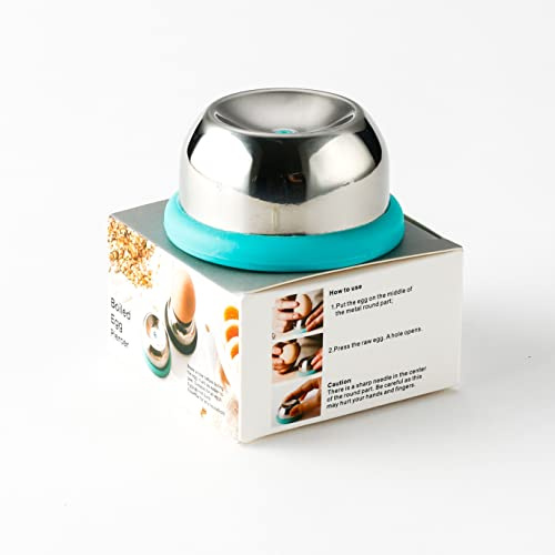 Generic Egg Piercer Egg Punch Stainless Steel Egg Prickers Hard Boiled Egg Piercer simple easy egg hole puncher egg poacher Egg Separator Tool Hard Boiled Hole Seperater Tool