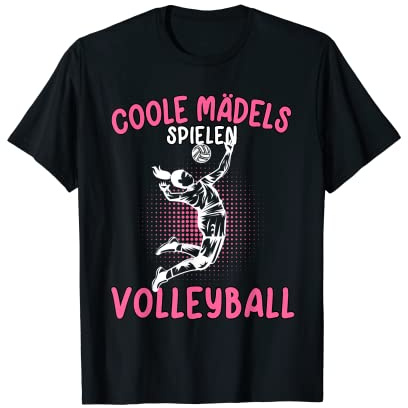 Coole Mädels spielen Volleyball Volleyballer Volleyballerin T-Shirt