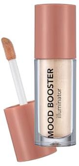 Flormar Mood Booster Illuminator – Iluminador Líquido con Textura Ligera y Acabado Modulable – Brillo Natural y Radiante – Aplicador Preciso – Maquillaje Mujer Iluminador Profesional, 002 Sun Goddess