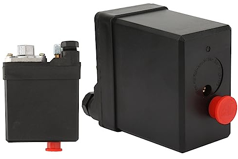 Druckschalter Kompressor 380V Luftkompressor-Druckschalter G1/4 Zoll Druckregler, Luftkompressor Schalter für Luftkompressor