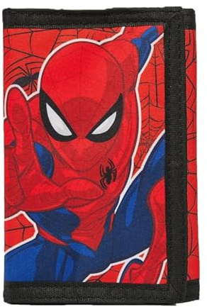 SPIDER-MAN Children's Trifold Wallet Coin Note Card Purse