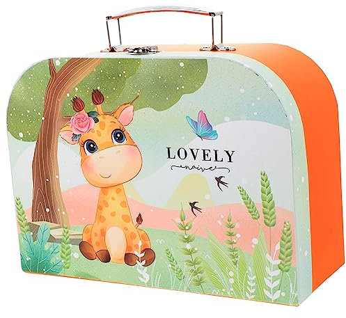ULDIGI Mini-koffer Tragbar Aufbewahrungsbox Geschenkbox Organizer Spielzeug Kleinteilebox Dekorativ Für Fotos Postkarten Schreibwaren