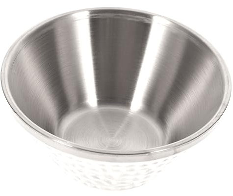 ABOOFAN Ciotola Per Insalata in Acciaio Inossidabile - Perfetta Per Frutta Dessert Snack Ciotola Per Noodles Decorativa Elegante Di Inaugurazione Della Casa