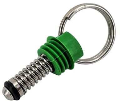 Valvola limitatrice di pressione for fusti con bloccaggio a sfera PRV di ricambio con anello di trazione Parti for fusti homebrew 9/16-12UNF(65PSI)