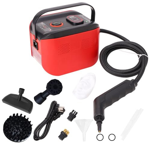 Fesatccoz Portable Steam Cleaner, 1200W High Pressure Steam Cleaner Digital Display High Temp Steamer Handheld Steamer with 3 Steam Levels for Home Kitchen Cleaning