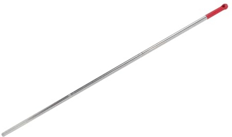 ERINGOGO Metal Broom Handle Replacement with Comfortable Grip Stainless Steel Mop Stick for Household Cleaning Compatible with Various Broom Heads Easy to Install and Low Random Color