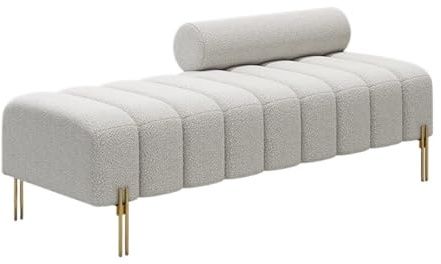 SDA287MZ Foyer Fabric Sofa Stool for Living Room Bedroom Walk-in Closet Bed end Mudroom(XXL)