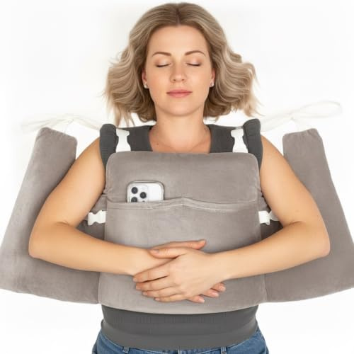 ETOFIXEE Almohada de mastectomía después de operaciones, almohada de lumpectomía,Cojín de pecho después de la cirugía cardíaca,Postoperatoria para automóvil,Cojín de cinturón de seguridad,Regalos para