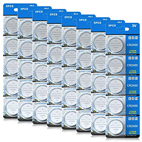 CR 2450 40er Votivkerzen,CR2450 Batterien 3V Lithium-Knopfzelle,Teelichter, Video, Computer, Rechner, IC-Karten, elektrische Produkte