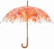 Fallen Fruits 94cm Transparent Autumn Leaves Umbrella, One Size