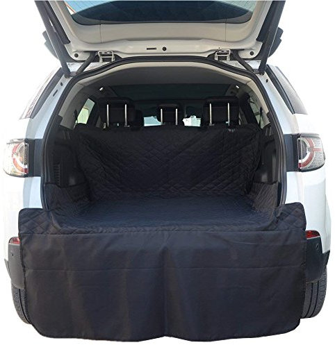 HONCENMAX Grand Véhicule Housse de Siège Coffre Protection Chien Couverture de Revêtement de Cargaison Animal de Compagnie Tapis Antidérapant Imperméable Universel pour Les Camions Jeeps de SUV - XL