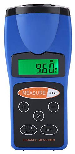 Telemetro Digitale, Misuratore di Distanza ad Ultrasuoni ad Alta Precisione CP-3008 Telemetro Portatile Telemetro Professionale
